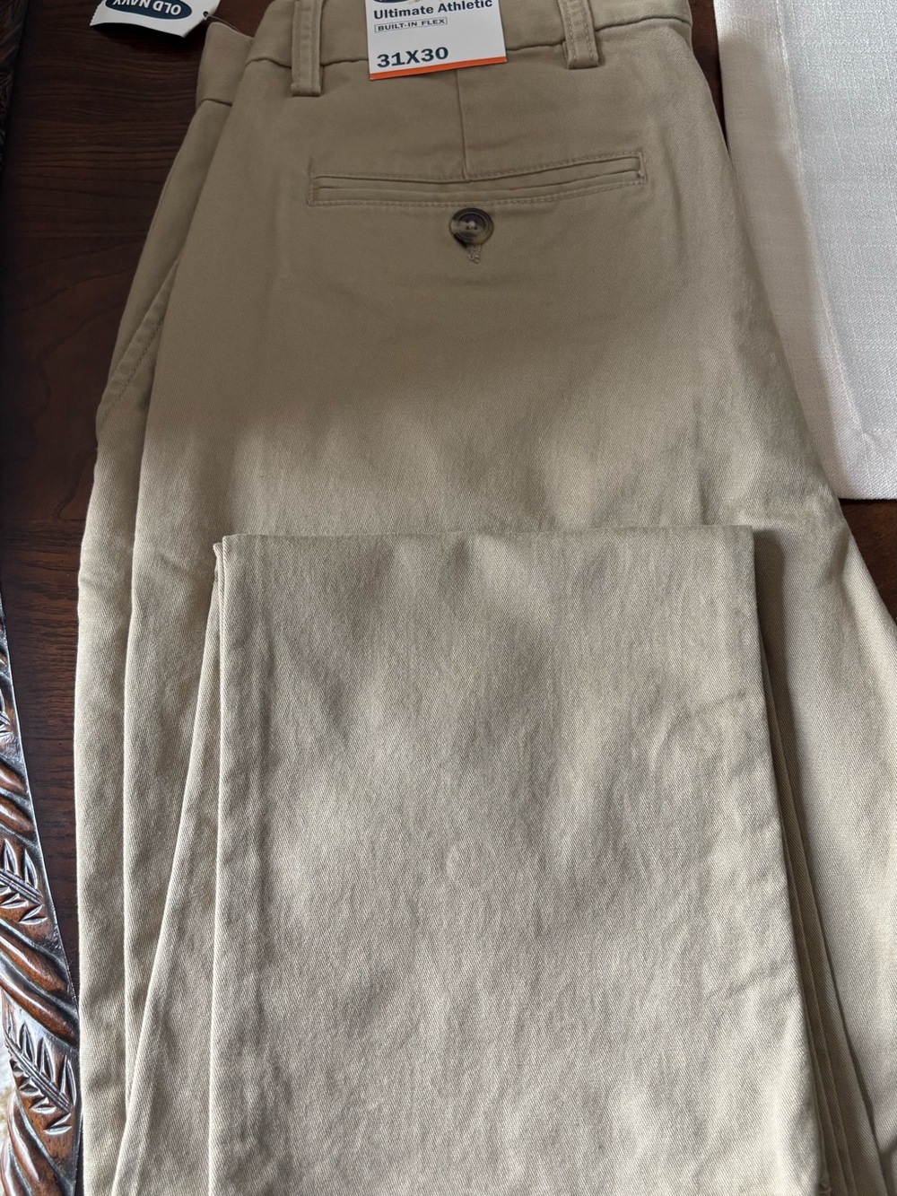 Old Navy Men's Chino Pants in Light Tan